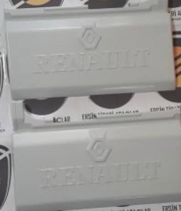 RENAULT  440 430 450 460 BOYALI BASAMAK KAPAĞI AYAKABILIK 2 PARÇA TAKIM BEYAZ