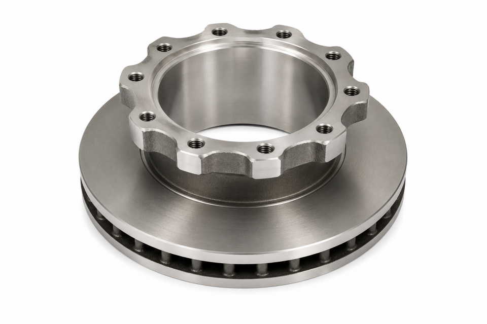 MERITOR LM / TM Treyler Dingili Havalandırmalı Fren Diski (Self ABS Ringli) 21225115  21227349
