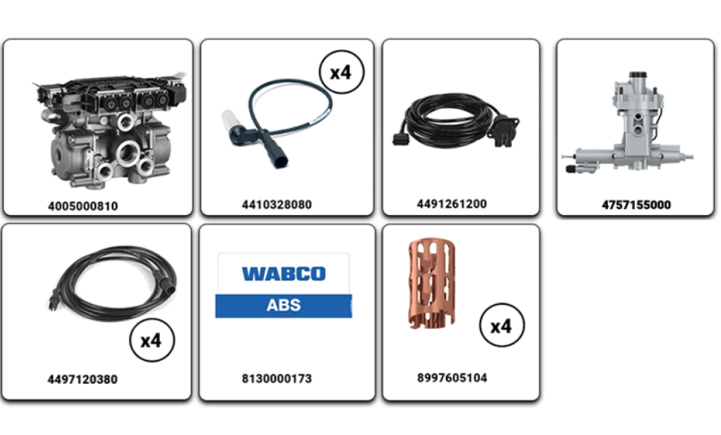 ABS 4S/2M KIT (DENİZALTILI) TREYLER 4006028980