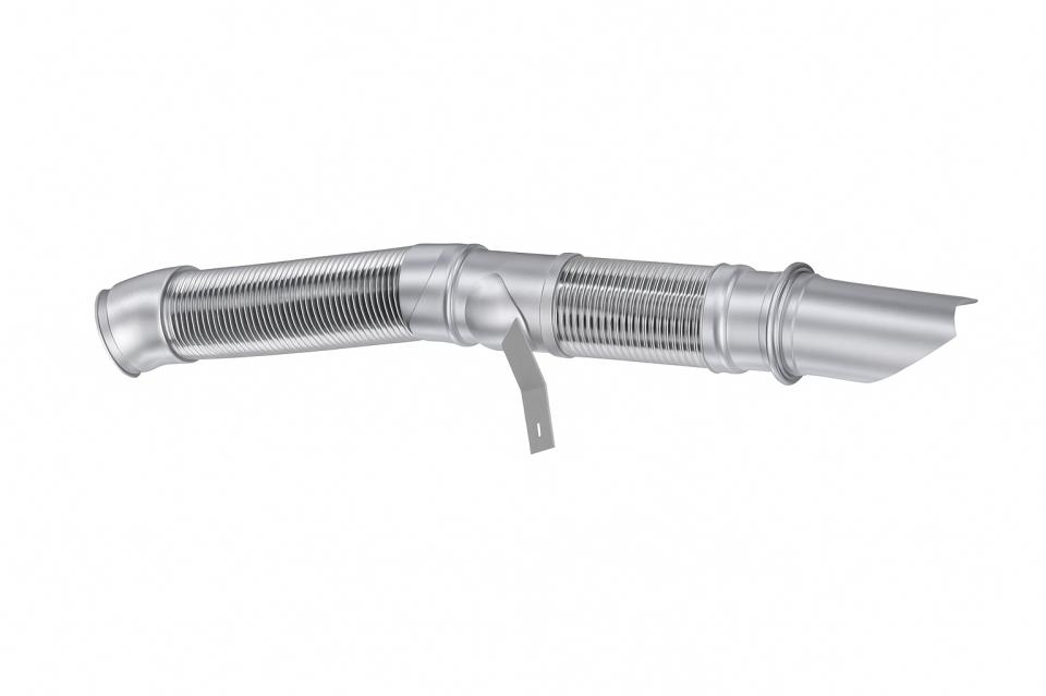 SCANIA P,G,R,T SPİRALLİ ÖN BORU INOX. EURO 6 2599616 3034427