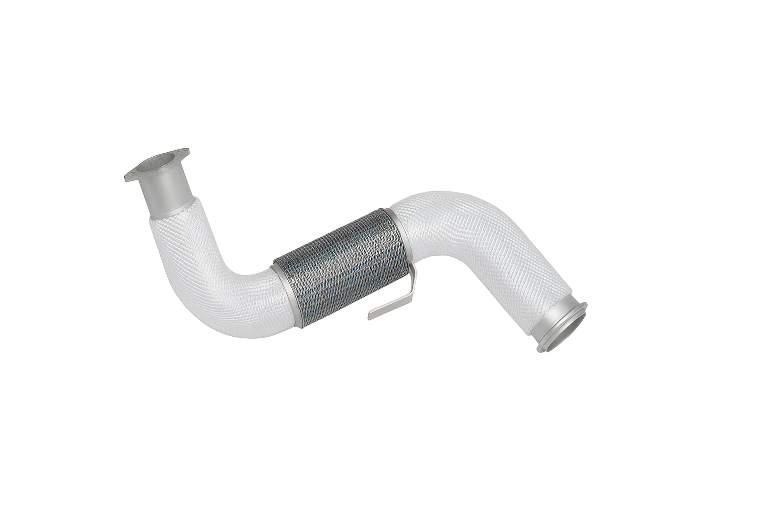 FORD 1846, 4142 D F-LİNE FLEXLİ ÖN BORU OE İZOLELİ EURO 6 INOX. GC465A212BD