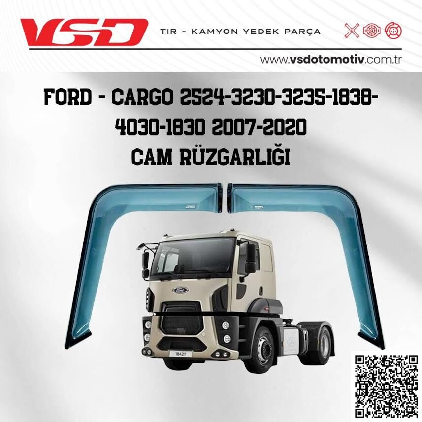 FORD CARGO 2524 3230    2007- 2020 CAM RÜZGARLIĞI