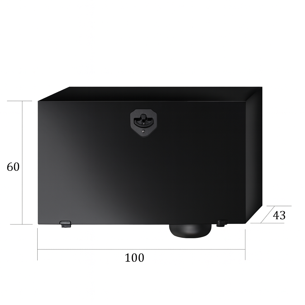 DORSE PLAATMETAAL VOEDSELKABINET 100 x 60 x 43 CM