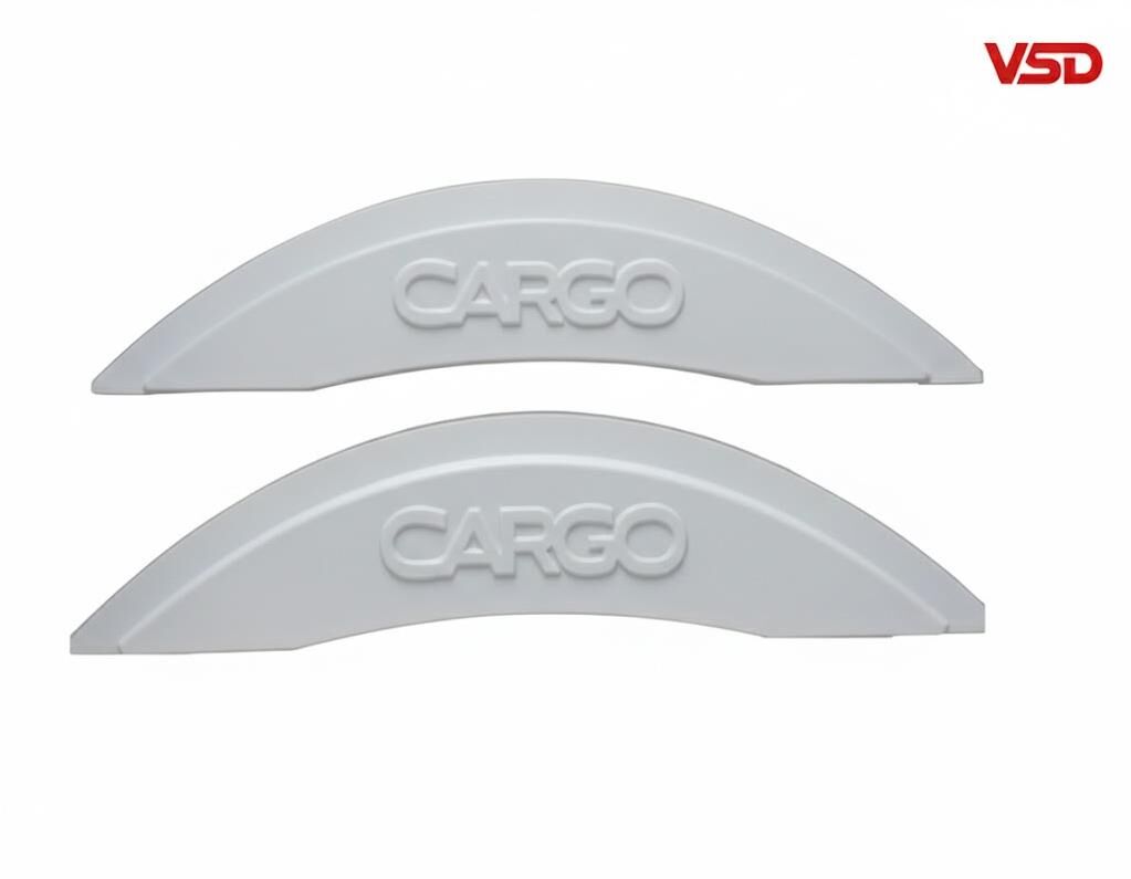 FORD CARGO ÇAMURLUK AĞZI 2 PARÇA TAKIM BEYAZ BOYALI