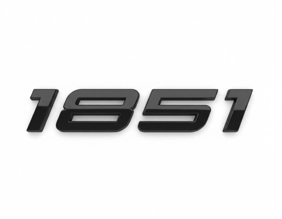 MERCEDES MP4 - 1851 - KAPI YAZISI DİZİLİ SİYAH