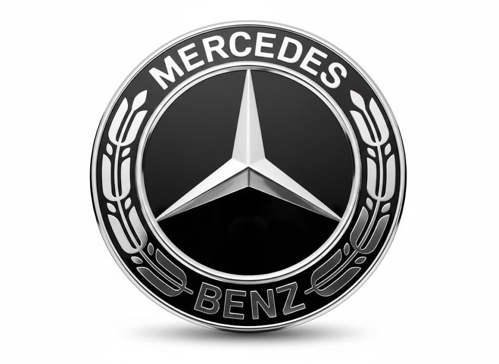 MERCEDES MP4 SİYAH MİNELİ ÜST PANJUR YILDIZI 6738100118