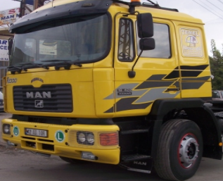 MAN 19-423 KABİN ŞERİDİ SARI KABİN