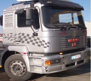 MAN 32-270 DAMALI KABİN ŞERİDİ TÜM RENKLER
