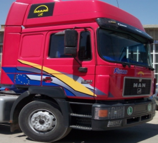 MAN 19-463 KABİN ŞERİDİ TÜM RENKLER