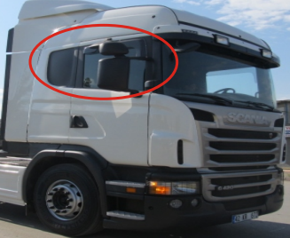 SCANIA KAPI VE YAN DUVAR SİYAH BANTLARI