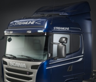 SCANIA STREAMLINE GRI ŞERİT VE YAZILARI