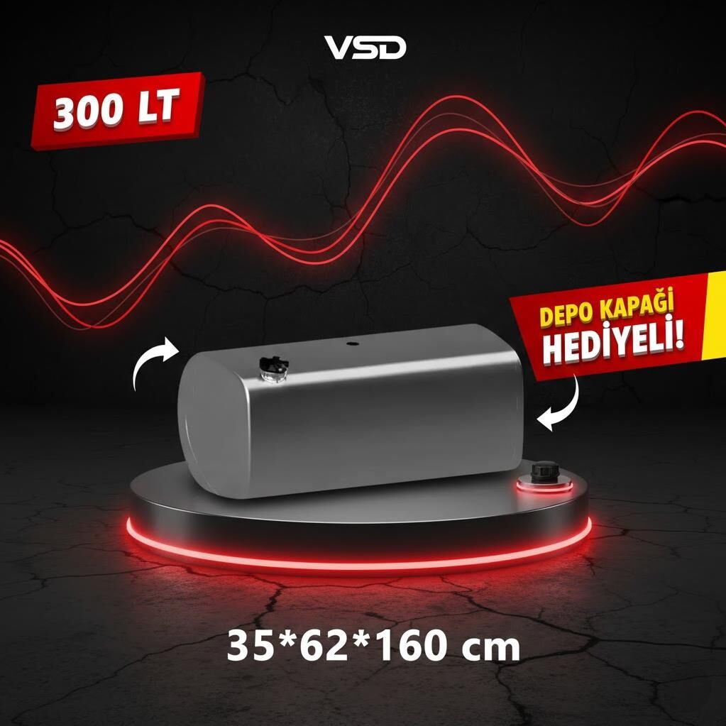 MAN TGL 10.153 200 LT GALVANİZ AYAKSIZ YAKIT DEPOSU 35*62*120