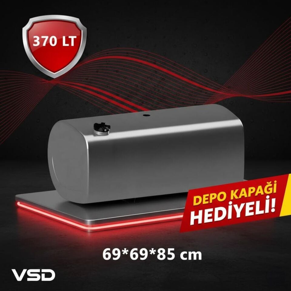 RENAULT 370 LT GALVANİZ AYAKSIZ YAKIT DEPOSU 69*69*85