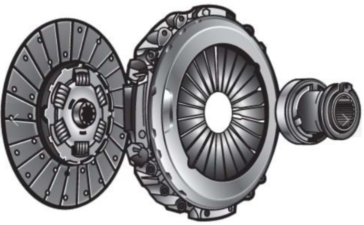 MAN 26.270/32.270 395mm DEBRİYAJ SETİ RULMANSIZ 81303050201
