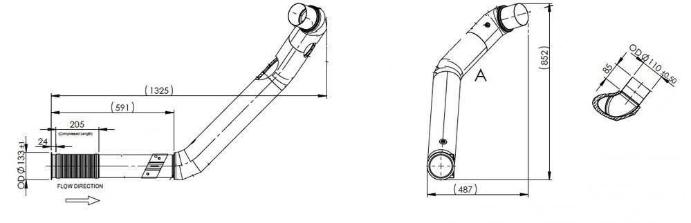 TUB PËRPARA IVECO TRALİS OE I IZOLUAR EURO 6 5802002830