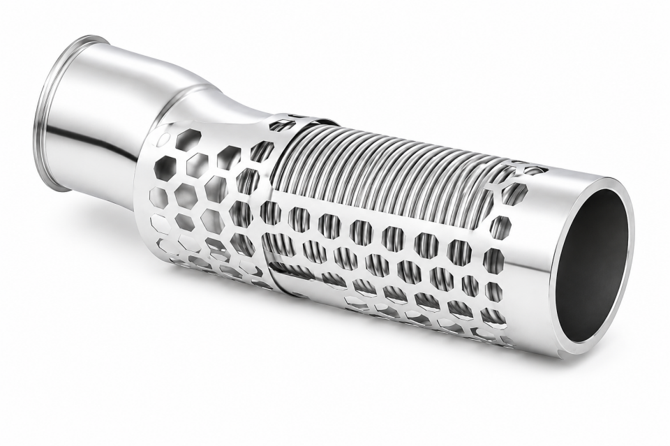 SCANIA SPİRALLİ ÖN BORU ALU BORU FLEX INOX. EURO 6 2134979