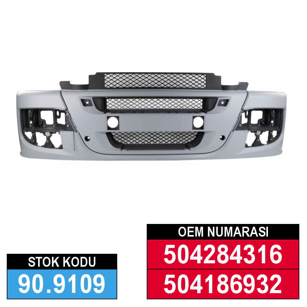 Bumper Depan Lengkap IVECO STRALIS 504287143 504284316 504186932 8168289 504284315