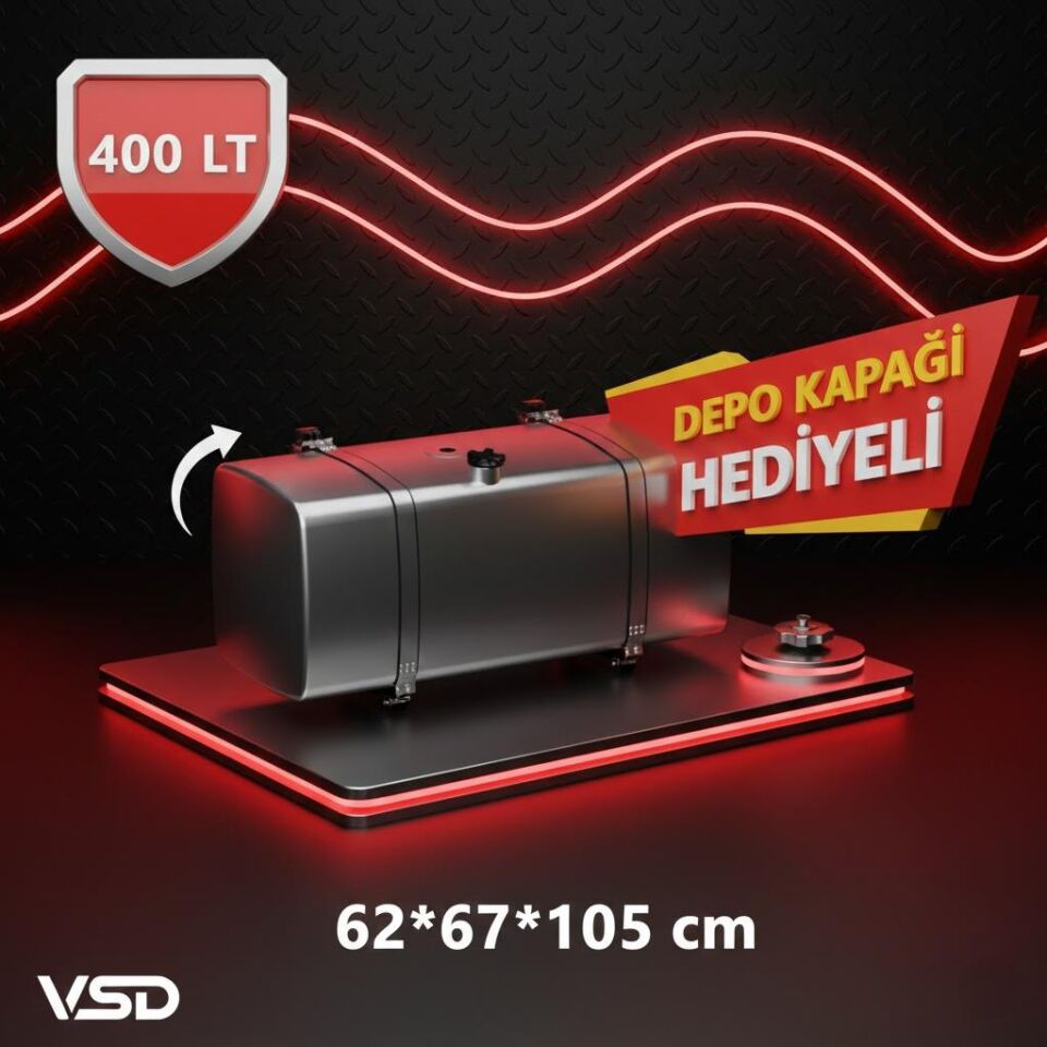 DEPÓSITO DE COMBUSTIBLE ESTÁNDAR GALVANIZADO RENAULT 400 LT 62*67*105