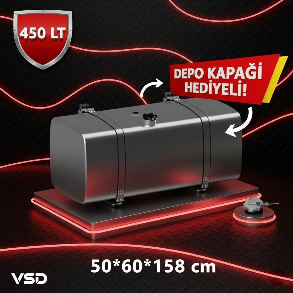 MERCEDES 450 LT ПОЦИНКОВАН РЕЗЕРВОАР ЗА ГОРИВО 50*60*158