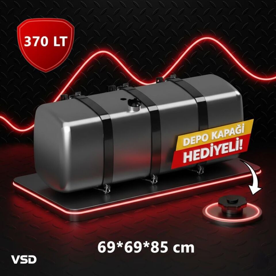 RENAULT 370 LT GALVANİZ AYAKLI YAKIT DEPOSU 69*69*85