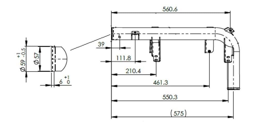 SCANIA P,G,R,T SERİSİ RETARDER BORUSU EURO 6 1856589