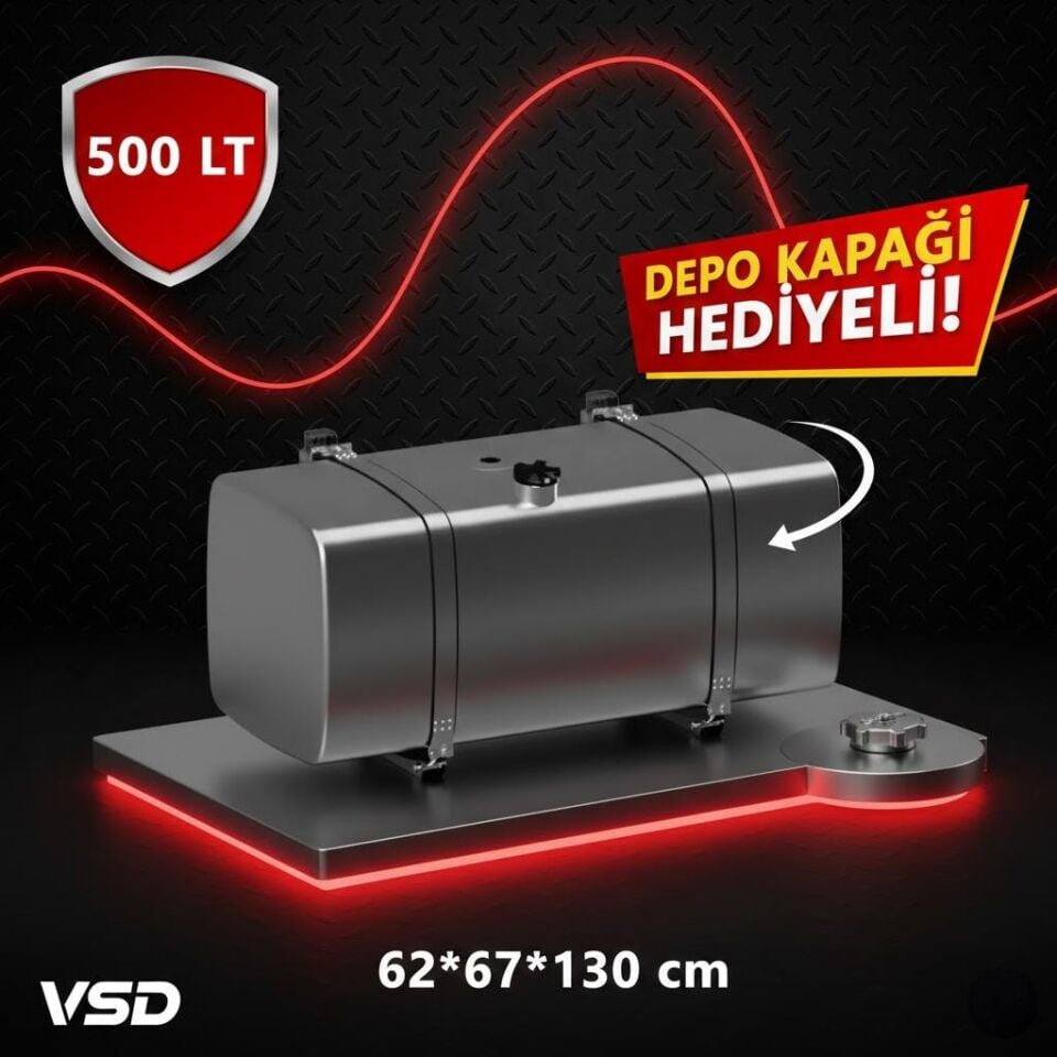 MAN 500 LT Pocinčani rezervoar za gorivo na postolju 62*67*130