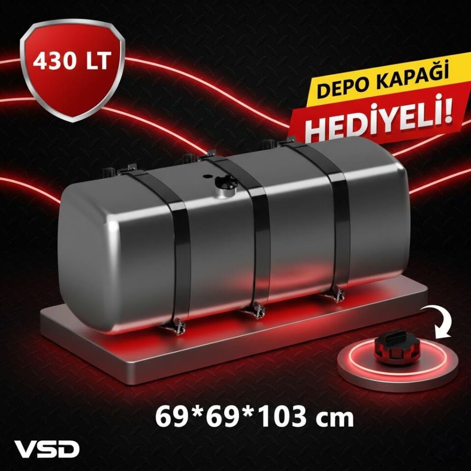 IVECO 430 LT POCINKOVANI STOJEĆI REZERVOAR ZA GORIVO 69*69*103