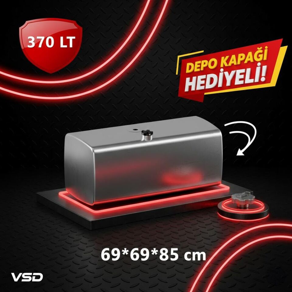 IVECO 370 LT ALUMINIJSKI REZERVOAR ZA GORIVO BEZ NOGU 69*69*85
