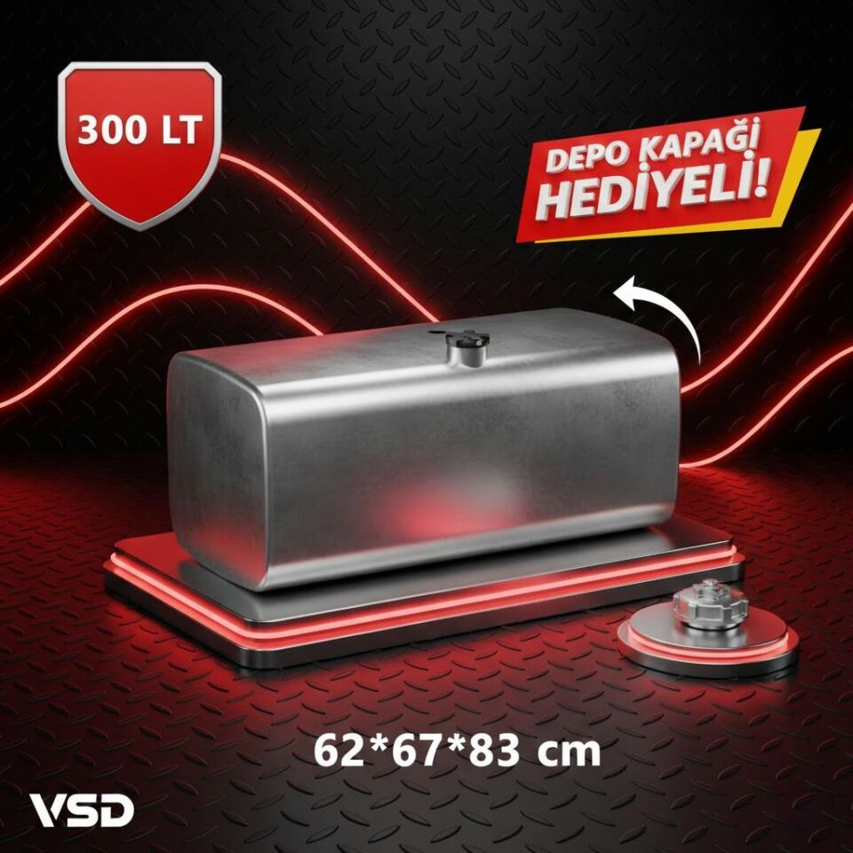 FORD CARGO 300 LT ALÜMİNYUM AYAKSIZ YAKIT DEPOSU 62*67*83