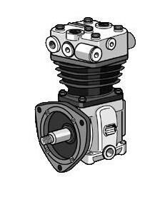 FORD CARGO 3230 2532 3232 3532 HAVA KOMPROSÖRÜ TEK KAFA  K017428  7C462875BA 3C462875AA
