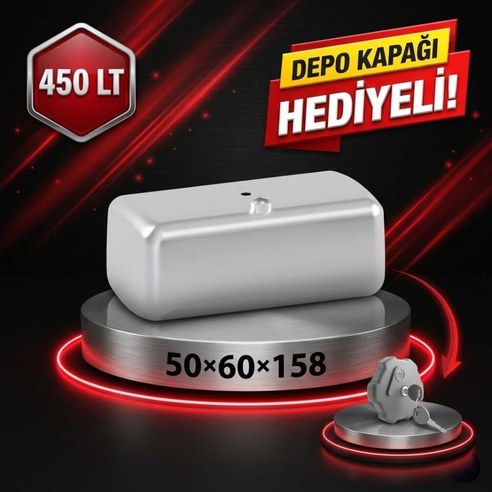 Mercedes 450 LT Aluminium-Kraftstofftank ohne Füße 50*60*158