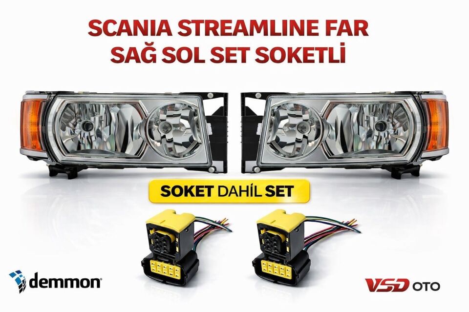 SCANIA STREAMLINE FAR SAĞ SOL TAKIM SOLETLİ DEMMON